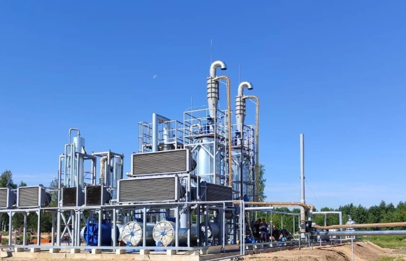 Реальный модульный нефтеперерабатывающий комплекс Реактум